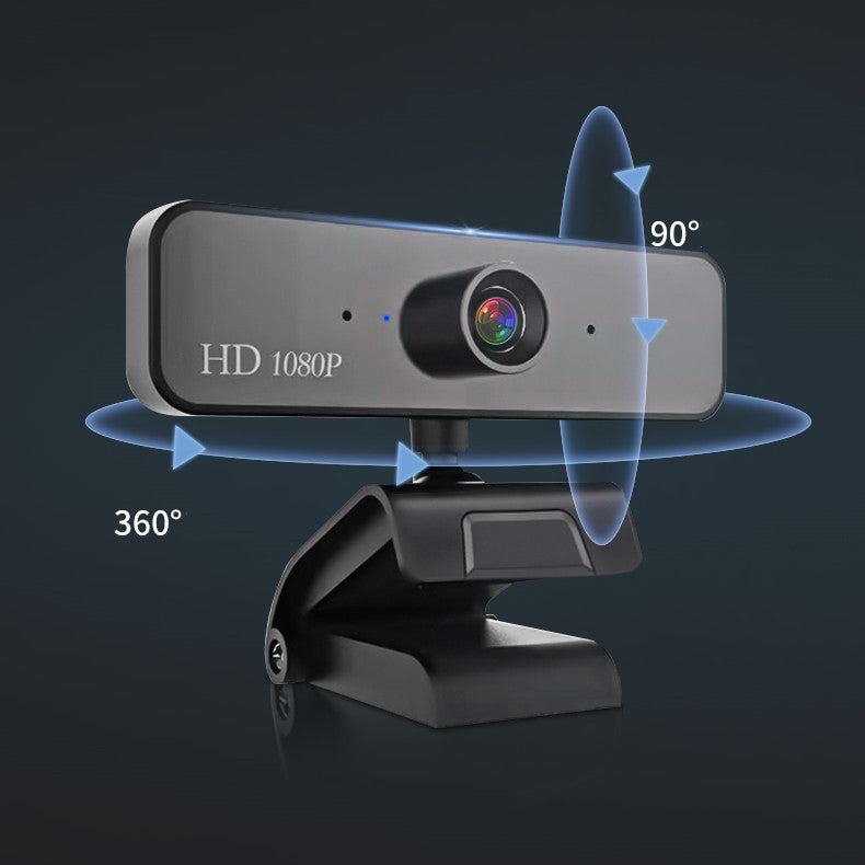 1080P Webcam with Built In Microphone