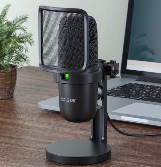 Broadcast USB Microphone Professional Audio