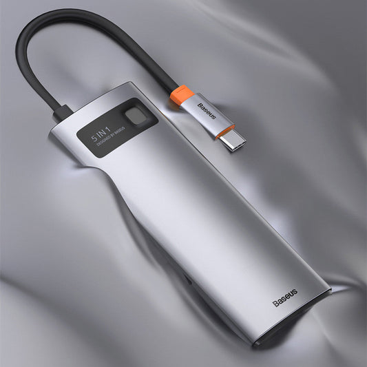USB Type C 5-1 Docking Station Space Grey